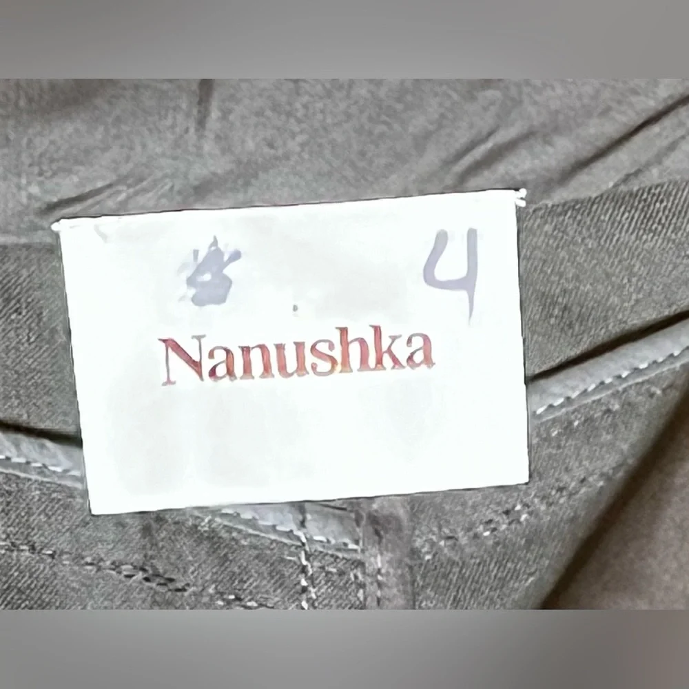 Nanushka Jett Men’s Black Straight Leg Trousers Size 32